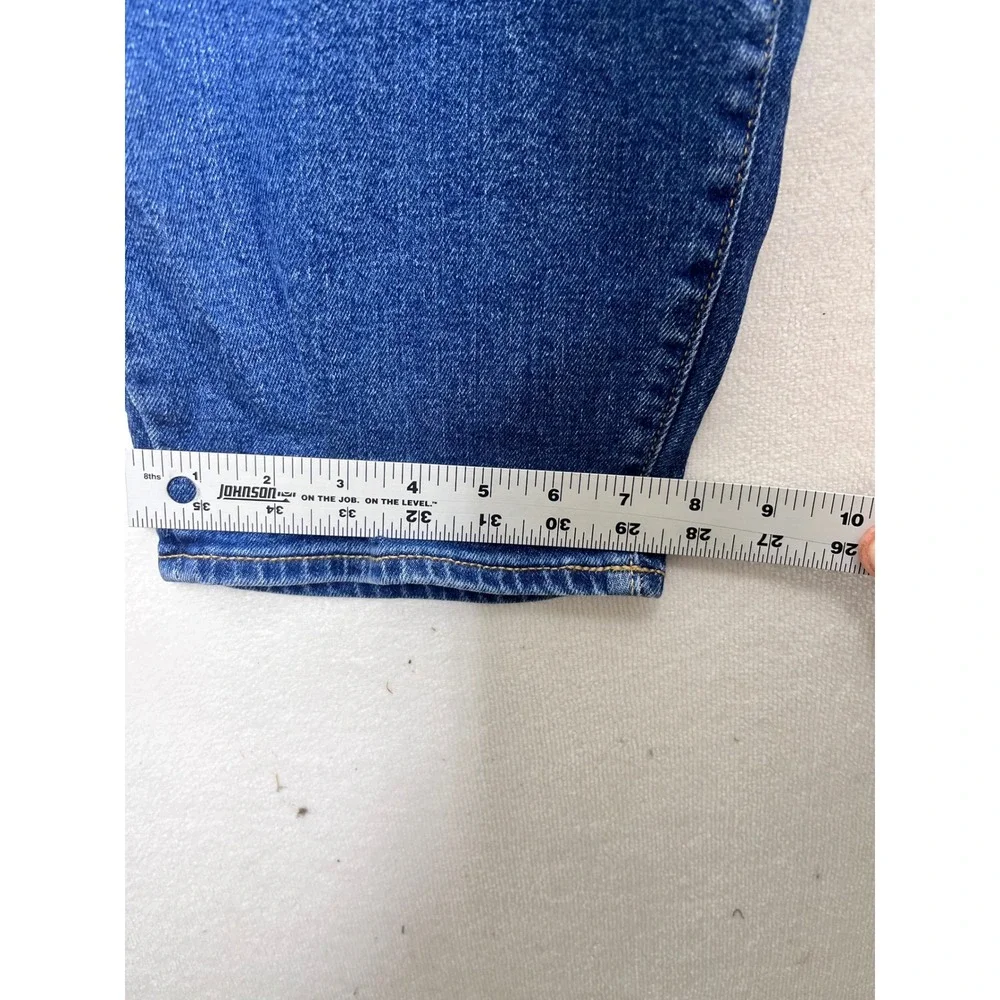 Old Navy O.G.‎ Straight Jeans Womens 20 Blue High Rise Stretch Denim 3345